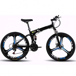 RTRD vélo RTRD VTT pliable pour sports de plein air, cadre en acier au carbone, double amortisseur de chocs, vélo de montagne pour enfants et adultes, siège réglable