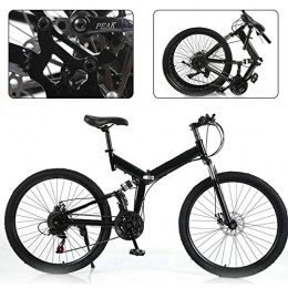 Vélo de montagne pliable 26 pouces - Vélo pliable - Vélo VTT pliable - Frein en V - Pour adolescents et adultes - Charge maximale : 150 kg