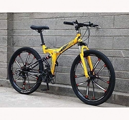 Dirty hamper vélo Vélo pliable à suspension complète MBT Bikes Cadre en acier carbone à double frein à disque, a, 24 inch 21 speed