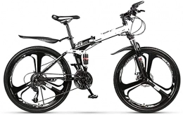YANGHAO-VTT adulte- Vélo de montagne hors route de 26 pouces pour adulte, pour 24speed Variable Vélo Pliable Road Cadre en acier Cadre en acier de carbone Course de course, pour l'environnement urbain