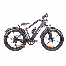 FYJK vélo 26inch Fat Tire vélo électrique 400W 48V Neige E-Bike Shimano 6 Vitesses Plage Cruiser Hommes Femmes Montagne E-Bike Pedal Assist