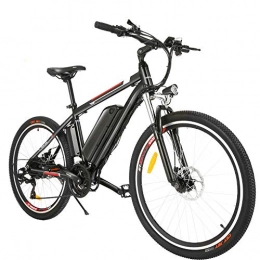 BIKFUN Vélos de montagne électriques BIKFUN Vélo électrique VTT, 26" E-Bike avec Batterie Lithium 36V 8Ah / 12.5Ah Moteur 250W Shimano 21 Vitesses (Classique Noir Amélioré)