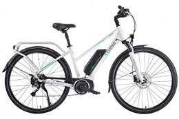 Brinke Vélos de montagne électriques Brinke Vélo Électrique Rushmore 2 DEORE Comfort (Blanc, S)