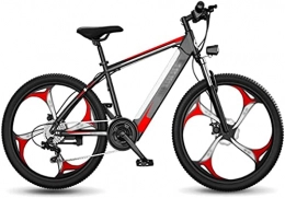 CASTOR Vélos de montagne électriques CASTOR Vélo électrique de 26 pouces, 48 V 10 A au lithium, écran LCD, 27 vitesses, double frein à disque