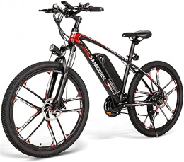 CASTOR vélo CASTOR Vélo électrique VTT 26" 48 V 350 W 8 Ah Batterie lithium-ion amovible pour adultes freins à disque Capacité de charge 100 kg