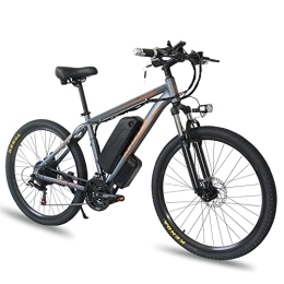KETELES vélo Cheap Electric Bicycle 36 V / 48 V 13 Ah Pédales Power Assist 250 W Moteur Lithium Batterie Mountain Electric Bike Bicycle (36 V13 AH 250 W, Gris)