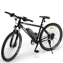 Eleglide Vélos de montagne électriques Eleglide M1 Plus Nouvelle Version Vélo Electrique 27, 5" VTT 250W Vélo Electrique Homme / Femme, E-Bike City Bike pour Adultes, Batterie Amovible 12, 5 Ah Shimano Shifter - 21 Vitesses