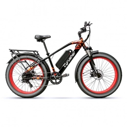 Extrbici Vélos de montagne électriques Extrbici Bikes Outdoor Riding 6 inch Wide Tyres Adult Mountain Bike XF650 Red4