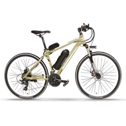FZYE vélo FZYE 26 Pouce Vélos électriques Montagne Bicyclette, 48V / 10A Batterie au Lithium Vélos Adultes Sports Loisirs, d'or