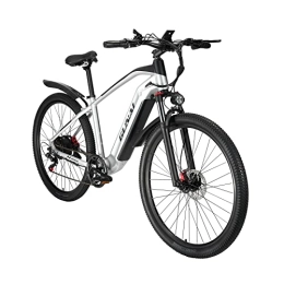 GARVAINE Vélos de montagne électriques GAVARINE Vélo Électrique pour Vélo de Ville Adulte 29 Pouces avec Batterie au Lithium Amovible 48V 19AH, Shimano 7 Vitesses et Frein Hydraulique