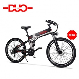 GUNAI vélo GUNAI Vélo de Montagne électrique, 500W Pliant Vélo Electrique avec 48V Li-Batterie Cachée et écran LCD