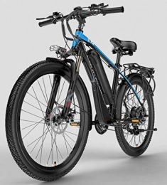 JXXU Vélos de montagne électriques JXXU VTT électrique avec télécommande, Grande Amovible Capacité Lithium-ION (48V 4000W), vélo électrique 21 Vitesses Vitesse et Trois Modes de Travail (Color : C)