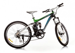 Longwise Vélos de montagne électriques Mountain Bike VTT 26"Vlo lectrique E-bike Aluminium 250W Power Batterie NMC freins hydrauliques Fourche Shimano Systme de commutation