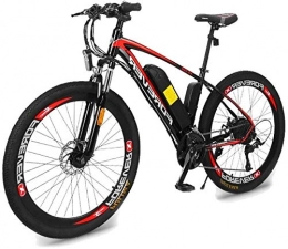 FansQ vélo New Vélo de Montagne électrique, 26 « » avec électrique VTT Amovible de Grande capacité au Lithium-ION (36V 12Ah), vélo électrique 27 Speed ​​Gear et Trois Modes de Travail, pour Adulte Femme / Homme