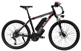 Qinmo vélo Qinmo Vlo lectrique, 26" Electric Mountain Bike, avec 1000W Ebike Amovible 48V 15AH Batterie 27 Vitesses Vitesse Professionnelle extrieure Vlo lectrique Vlo (Color : Black)