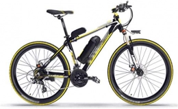 RDJM vélo RDJM VTT Electrique, 26 Pouces Vélos électriques Vélo vélos, 48V / 10A Lithium Puissance de la Batterie Bikes extérieur Cyclisme Travail Voyage Adulte (Color : Yellow)