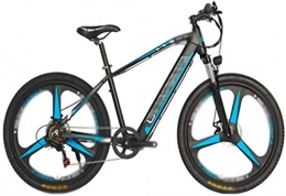 RDJM Vélos de montagne électriques RDJM VTT Electrique, 27.5 Pouces Vélos électriques, 48V10A VTT à Vitesse Variable Boost vélo Hommes Femmes (Color : Blue)