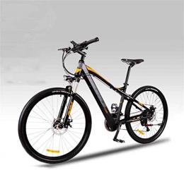 RDJM vélo RDJM VTT Electrique, 27.5inch Montagne Vélos électriques, Fourche Avant Amortissement Instrument LED vélo Adulte en Alliage d'aluminium Vélo Sports de Plein air