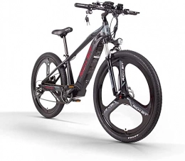 RICH BIT Vélos de montagne électriques RICH BIT TOP-520 Vélo électrique pour Hommes, 29 ''vélo électrique de Montagne, Batterie Lithium-ION 48V 10Ah, Frein à Disque hydraulique (Rouge)
