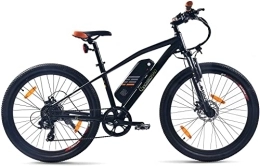 SachsenRad vélo SachsenRAD Vélo électrique R6 unisexe pour jeunes - Moteur 250 W - 11 Ah - Batterie 400 Wh - Shimano Tourney TX 7 - Portée : 100 km - Freins à disque - Système Power-Off - 27, 5', (BB12083)