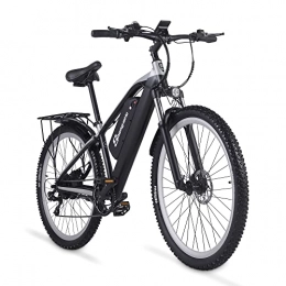 Shengmilo vélo Shengmilo -M90 Vélo électrique de 29" avec batterie lithium-ion amovible 48 V 17 A pour adultes, double système de freinage hydraulique, transmission à 7 vitesses