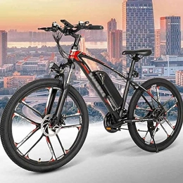 SUNWEII vélo SUNWEII Vélo de Montagne vélo électrique 26 Pouces e-Bike pour Adultes 48V 8AH, 350W e-City Bike e-Bike 30 km / h Charge maximale 150kg VTT Electrique Homme, Black