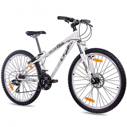Unbekannt Vélos de montagne électriques Unbekannt '26 Pouces VTT Dirt Bike Jeunesse KCP Dirt One avec 21 g de vélo Shimano Blanc