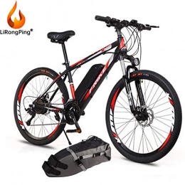 LiChenYao vélo Vlos lectriques Hybrides for Adultes Hommes, 250W 26 '' Electric Mountain Bike avec 36V 10Ah Lithium-ION, 21 Vitesses, Gears, 35 Km / h Ebike Electric Bicycle Adult (Size : B-36V 36km)