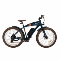 VOLTA vélo Volta Velo Electrique Hotspot Fat Low Blue / Orange Stripes