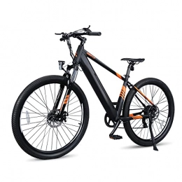 Deror vélo Vélo de Montagne pour Hommes de 26 Pouces 36V 10Ah Batterie Li-ION détachable avec Suspension de Fourche vélo électrique Ebike