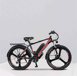  Vélos de montagne électriques Vélo De Montagne Électrique Adulte, Vélo Électrique en Alliage D'Aluminium À Batterie Au Lithium 48V, Écran LCD, Roues en Alliage De Magnésium De 26 Pouces (Taille : 17Ah)