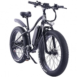 ride66 Vélos de montagne électriques Vélo Électrique VTT 26 Pouces 48V 16Ah Batterie Ebike pour Homme Femme (Noir)
