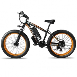 DDFGG vélo Vélo électrique 26 pouces, 1000 W avec batterie 48 V amovible 17, 5 Ah, pneus de graisse, VTT / neige, vélo électrique pour adultes hommes et femmes (couleur : 3)