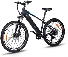 Vélo électrique 27,5" pour vélo de ville/A-Trekking/Mountain, batterie amovible au lithium de 36 V/10 Ah/12,5 Ah, Shimano à 7 vitesses, freins à double disque Tektro, vélo électrique pour homme femme