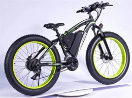 WJSWD Vélos de montagne électriques Vélo électrique de montagne 1000 W avec gros pneus de 66 cm - 48 V 13 Ah - Pour homme - Fourche de suspension - Freins à disque hydrauliques - Batterie au lithium 21 vitesses - Beach Cruiser