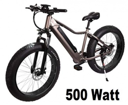 Elektroroller-Futura Vélos de montagne électriques Vélo électrique Fat Tire Subcross 40 km / h, 500 W, 48 V / 10, 4 Ah, batterie au lithium 26 pouces, vélo électrique, S-Pedelec, vélo électrique, vélo de Fat Bike