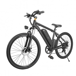 Vélo électrique pour Adultes, vélo de Montagne électrique 26" avec Moteur 350W, Batterie Amovible 36V 10.4A, Vitesses Professionnelles à 7 Vitesses