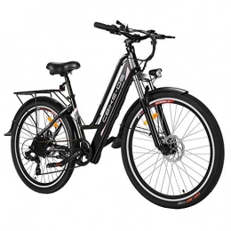 Vélo électrique Viv, vélos de Montagne 250W 26", Batterie au Lithium-ION 36V 8Ah VTT pour Hommes et Femmes, vélo électrique Professionnel à 7 Vitesses en Plein air