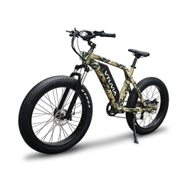 Genérico Vélos de montagne électriques Vélo électrique Vtuvia, SN100, 750 W, noir, VTT, Fat tyre