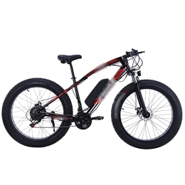 ALFUSA vélo Vélos de Montagne électriques, motoneiges électriques à Assistance électrique, vélos de Plage à Vitesse Variable à Une Roue (A 10A)
