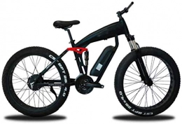 WJSWD Vélos de montagne électriques WJSWD Vélo électrique de neige, 26 pouces, 36 V 10 A, absorption des chocs, batterie au lithium, pour adultes
