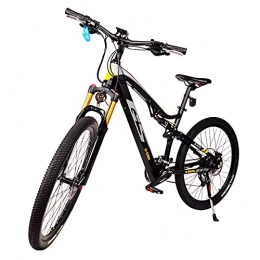 WZW vélo WZW 27.5 Pouces Adultes Vélo Électrique 27 La Vitesse Air Choc Montagne Vélo électrique 250W 48V Caché Li-ION Batterie Électronique Bicyclette pour pour des Hommes aux Femmes (Taille : XS 9.6ah)