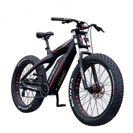 WZW vélo WZW Luxe Montagne Vélo Électrique pour Adultes 48V 750W 4.0 Gros Pneu Tous Terrains Vélo électrique pour des Hommes aux Femmes 26 Pouces Carbone Fibre Bicyclette