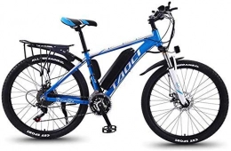 XIUYU vélo XIUYU VTT électrique for Adultes en Alliage d'aluminium Vélos Tout Terrain 26" 36V 350W 13Ah Amovible au Lithium-ION Intelligent Ebike Hommes, Jaune 1, 13AH 80 km (Color : Blue 1, Size : 10AH 65 km)