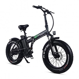 XXCY Vélos de montagne électriques XXCY Shengmilo Fat Pneu vélo électrique Snow ebike 500W 15AH (Noir)