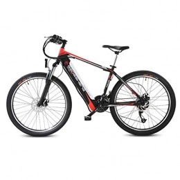 ZBB vélo ZBB Vélo électrique 26 Pouces de vélo de Montagne électrique Portable pour Adulte avec 48V Lithium-ION Batterie E-vélo 240W Moteur Puissant Vitesse maximale Environ 30KM / H, Red